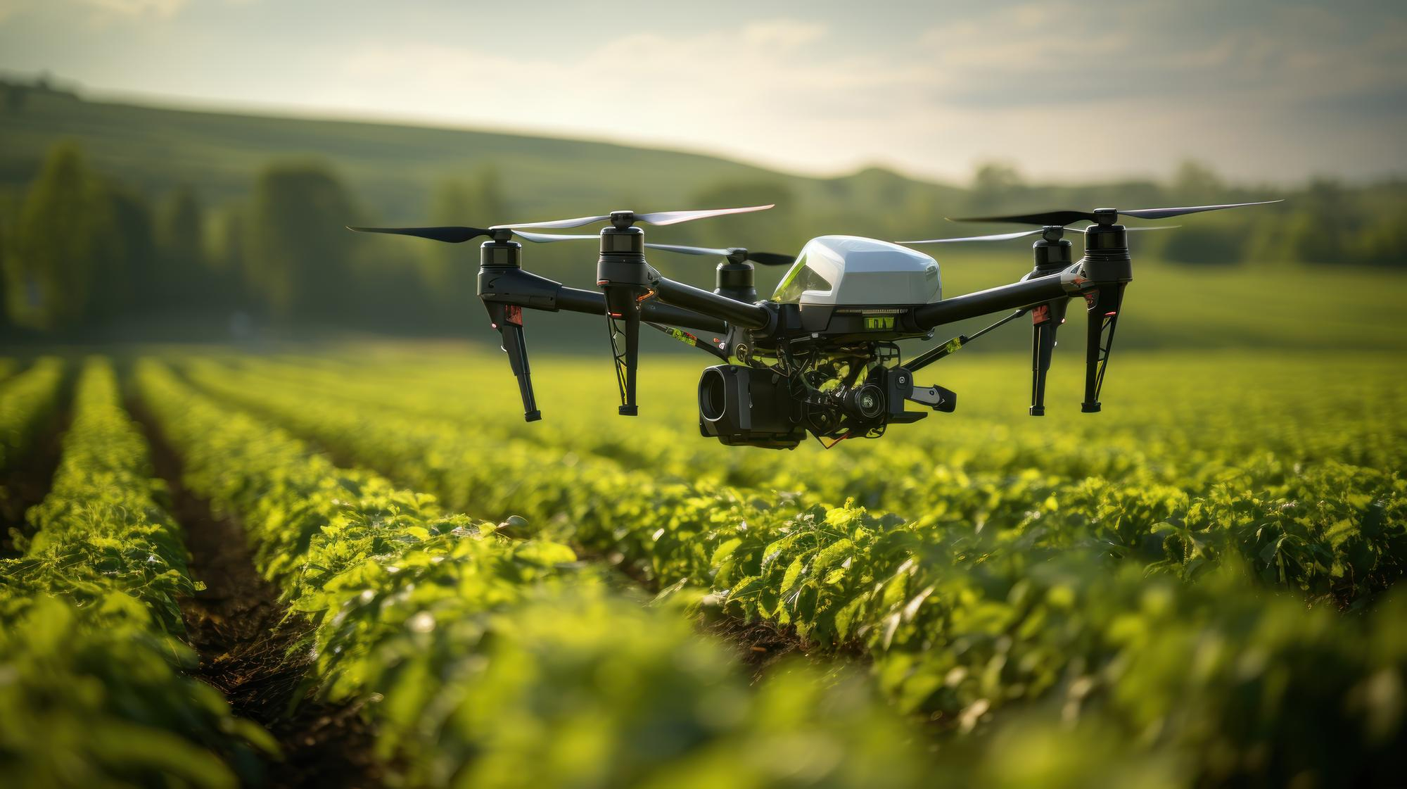 Drone Technology in Indian Agriculture - ZETTA FARM
